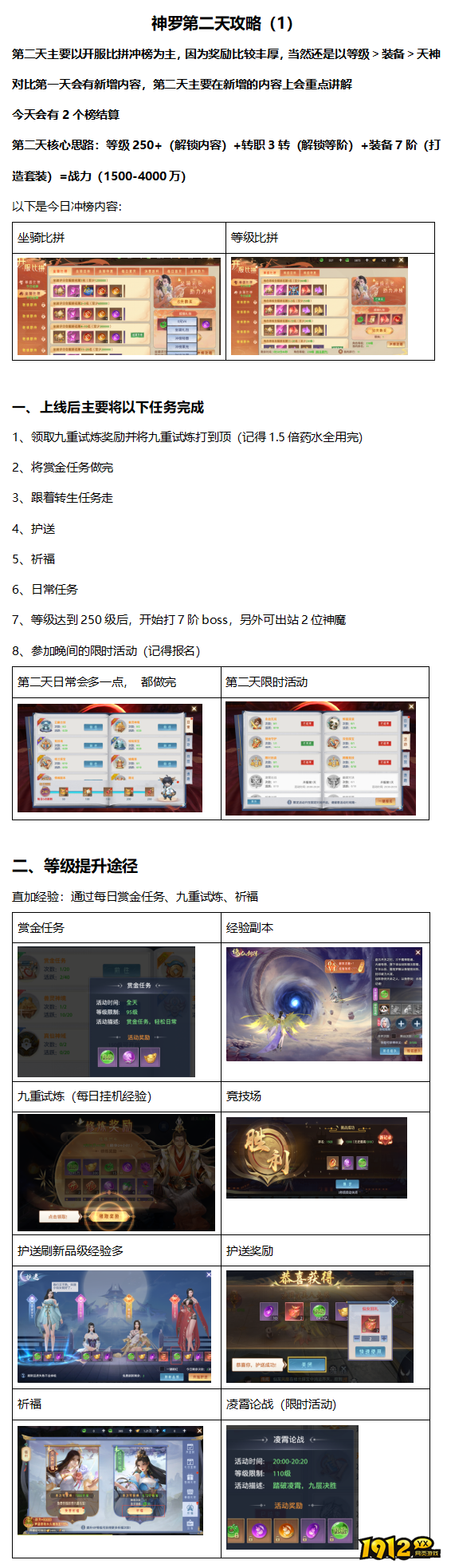 《神罗仙域》第二天玩法详解攻略 《神罗仙域》第二天玩法详解攻略